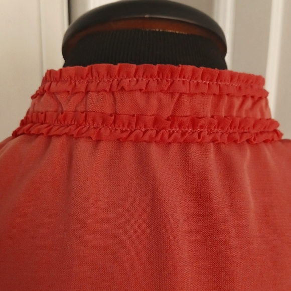 Forever 21 sleeveless Orange summer dress - Picture 7 of 9